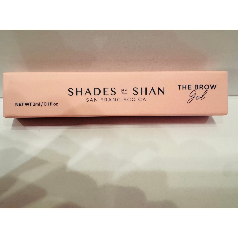 Shades By‎ Shan The Brow Gel Womens 3ml Clear Long Lasting Cruelty Free New
